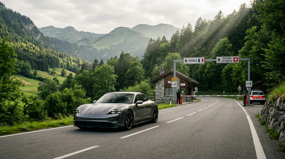 Passage de la frontière franco-suisse par les routes secondaires